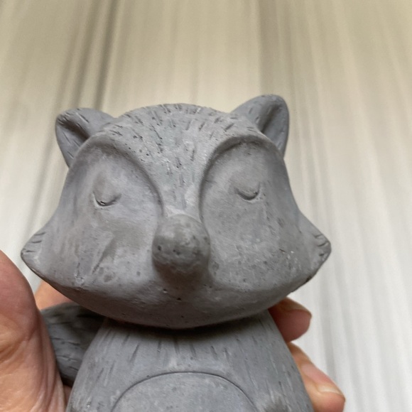 Fox grey cement small heavy statue! Sculpture! - Picture 6 of 13